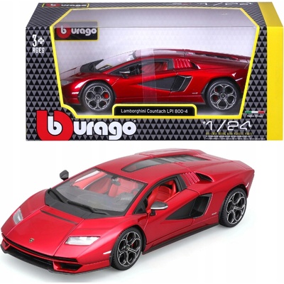 Welly Lamborghini Countach LPI 800 4 Červená 1:24