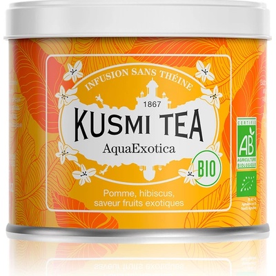 Kusmi Tea Sypaný Bio organický ovocný čaj AquaExotica 100 g