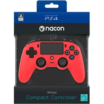 Nacon Wired Compact Controller PS4OFCPADRED