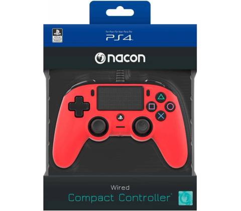 Nacon Wired Compact Controller PS4OFCPADRED