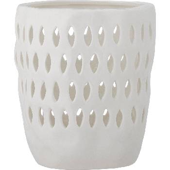 Bloomingville Свещник за чаена свещ Matil 15, 5 см бял (82060723)