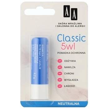 AA Cosmetics Classic ochranný balzám na rty 5 v 1 4,2 g