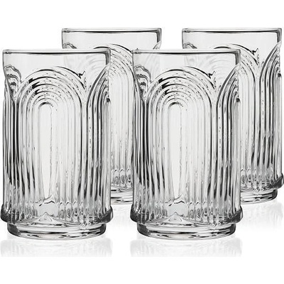 Viski (САЩ) Комплект от 4 бр. коктейлни чаши viski beau във винтидж стил - 530 мл (viski 11243)