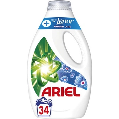 Ariel prací gel Touch of Lenor Fresh Air 1,7 l 34 PD