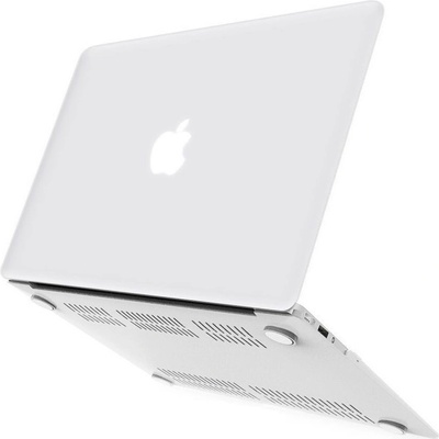 Matný transparentný kryt pre Macbook Air M1 13.3'' A1932/A2179/A2337 biely