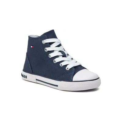Tommy Hilfiger Кецове High Top Lace-Up Sneaker T3X4-32209-0890 M Тъмносин (High Top Lace-Up Sneaker T3X4-32209-0890 M)