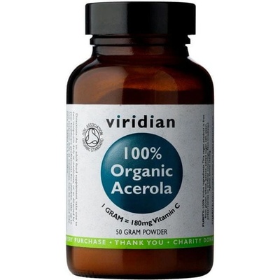 Viridian nutrition Organic Acerola 50 g