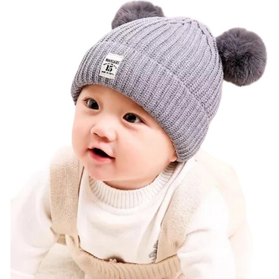 HARAHU Детска шапка lo-21587 - Сива kp21587 (lo-21587)