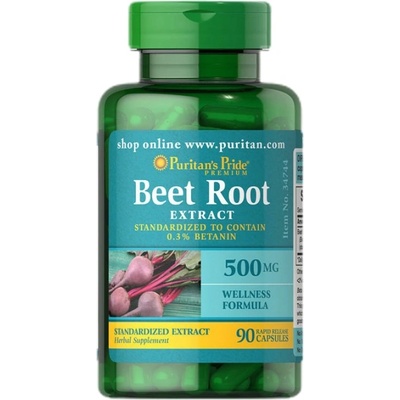 Puritan's Pride Beet Root Extract 500 mg [90 капсули]