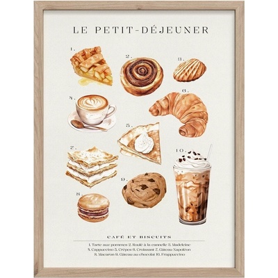 Obraz 30x40 cm Petit Dejeuner – Styler