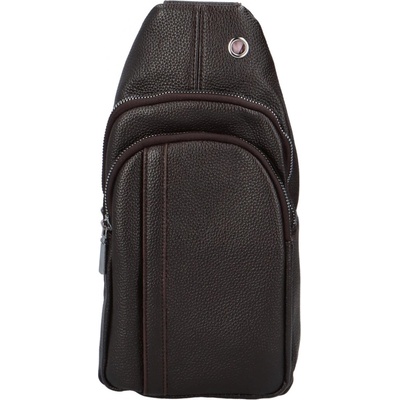 Praktická dámská crossbody Julia hnědá