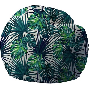 PUFRELAX Барбарон 400л. Matusalem, Tropical, Перящ се калъф, Подходящ за деца, Пълнеж с микс от мемори пяна и дунапрен, принт (PUF-M-M-PTM-TRO) - topmall