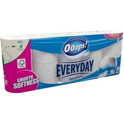 Ooops! Тоалетна хартия 3V 10 бр