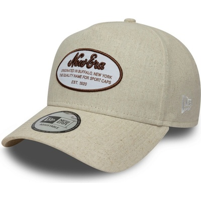 NEW ERA 940 Aframe Oval Patch Linen STN
