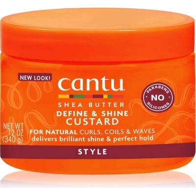 CANTU Shea Butter Custard гел за коса за фиксиране и оформяне 354ml