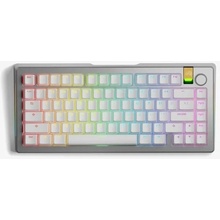 Glorious GMMK 3 PRO HE 75% Prebuilt Wireless GLO-KB-GMMK3-PRO-75-PB-HE-WL-SIL-US