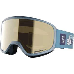 Salomon Детска ски маска Salomon Kid's Rio S2 Ski goggles - Smoke Blue / Gold - размер One Size (417-6232-0311)