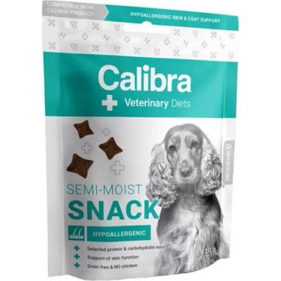 Calibra Vet Diet Semi Moist Dog Hypoallergenic pochoutka 7×120 g