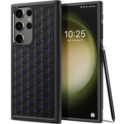 Spigen Гръб Spigen за Samsung Galaxy S23 Ultra, Cryo Armor, Черен