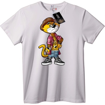 NOONEBRAND Тениска с Готено Урбан Коте - 7XL, Black