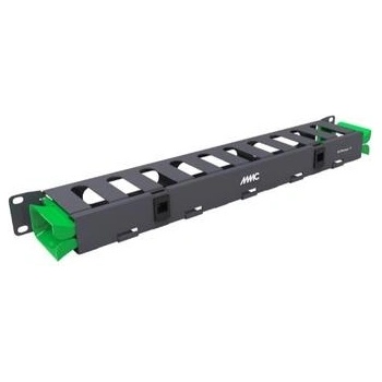 MMC Панел 19" 1u аранжиращ, с капак - mmc dcmanager Мdcmanager1u (dcmanager)