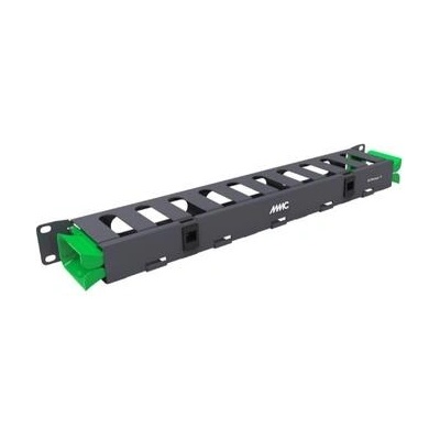 MMC Панел 19" 1u аранжиращ, с капак - mmc dcmanager Мdcmanager1u (dcmanager)