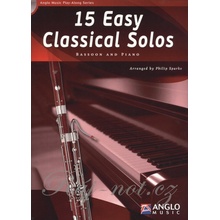 15 Easy Classical Solos pro fagot a klavír