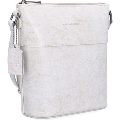 Noelia Bolger kabelka crossbody NB 0077 OW biela
