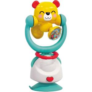 Hola Toys Бебешка дрънкалка с вендуза Hola Toys - Мече (E7975A)