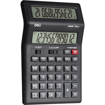 Deli калкулатор с двоен дисплей EM049, (12007269)