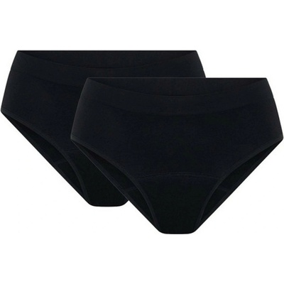 Modibodi menštruačné nohavičky Soft Stretch Seamless Bikini Brief Moderate 2 ks