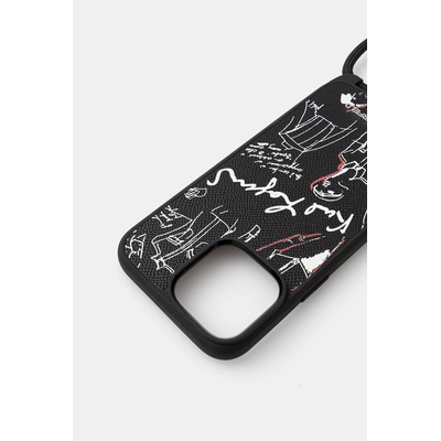 KARL LAGERFELD Кейс за телефон Karl Lagerfeld iPhone 16 Pro Max (KLHCP16XPGGRMPCK)