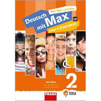 Deutsch mit Max neu + interaktiv 2 Hybridní učebnice | Fišarová Olga, Zbranková Milena
