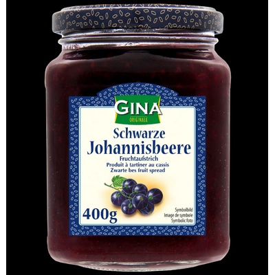 Gina Džem černý rybíz 400 g