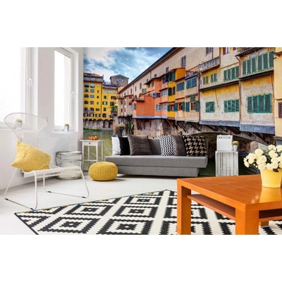Dimex MA-5-1189 Samolepicí vliesová fototapeta na zeď Ponte Vecchio Florencie rozměry 375 x 250 cm