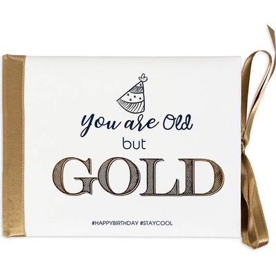 NBoutique Луксозна картичка за рожден ден - Old but gold
