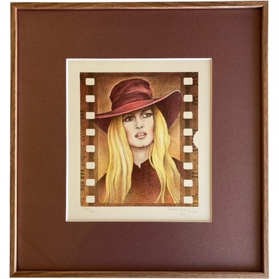 Jelenová Veronika - B. Bardot | 25.0x26.6