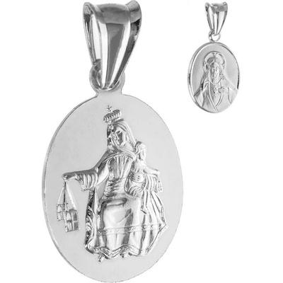 Argento Strieborný prívesok Škapuliar 85550