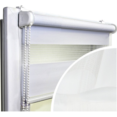 Voppi Roleta Den a Noc 50x150 cm bílá, dvojitá – Hledejceny.cz