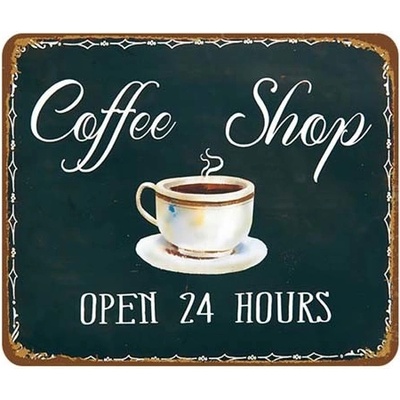 Ceduľa Coffe Shop