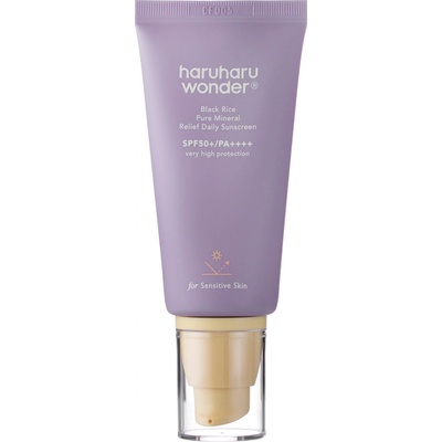Haruharu Wonder Black Rice Pure Mineral Relief Daily Sunscreen SPF50+ 50 ml – Hledejceny.cz