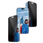  Стъклен Протектор PanzerGlass за iPhone 18 Pro, 2-Way Privacy, Ultra-Wide Fit w. EasyAligner, черен