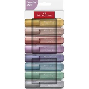 Faber-Castell Текст маркер 1546, металик, с блестящ ефект, 8 (1010100139)