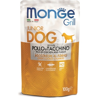 Monge Grill Puppy & Junior chicken & turkey 100 g