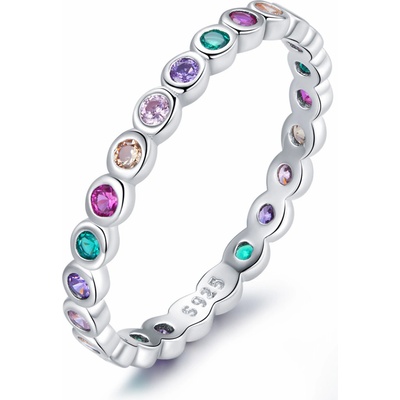 Olivie Stříbrný prstýnek Colors 5021