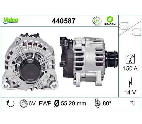 Alternátor VALEO 440587