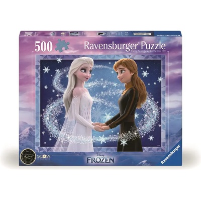 Ravensburger - Puzzle Disney Frozen: The Sisters Anna and Elsa - 500 piese