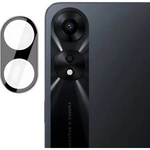 Techsuit защитно стъкло за камерата за Oppo A58/A78 - Черен KP27086