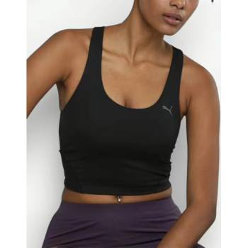 PUMA Studio Foundation Yoga Top Black