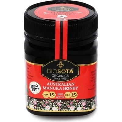 Biosota organics Manuka Med MGO 550 + NPA 15 + 250 g